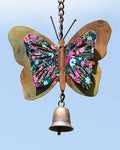Multicolor Floral Butterfly Ornament