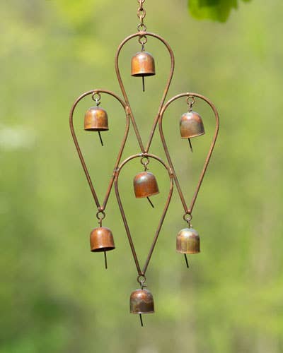 Flamed Teardrop Ornament