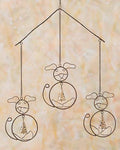 Flamed Dogs w/Bells Wind Chime